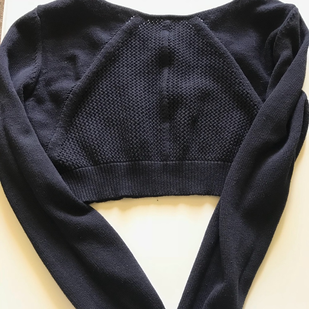 Bloch Cropped Knit Ballet Sweater